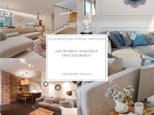 Jak wybrać narożnik tapicerowany?