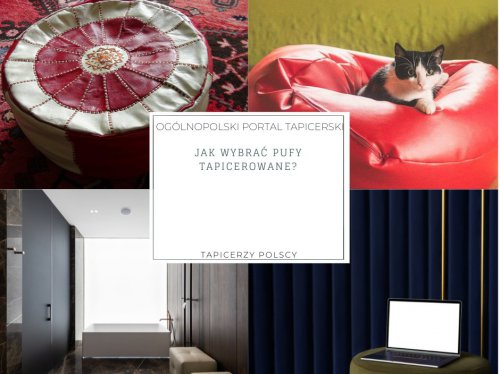Jak wybrać pufy tapicerowane?