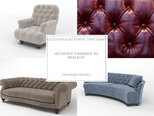 Jak zrobić pikowanie na meblach?