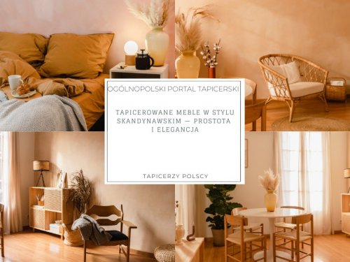 Tapicerowane meble w stylu skandynawskim — prostota i elegancja